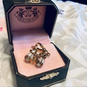 Juicy Couture Opera Glasses charm in original box